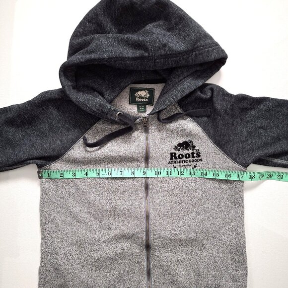 Roots Grey Zip Up Hoodie - Picture 7 of 7